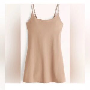 Brown / Tan / Nude Abercrombie Mini Traveler Dress size Medium